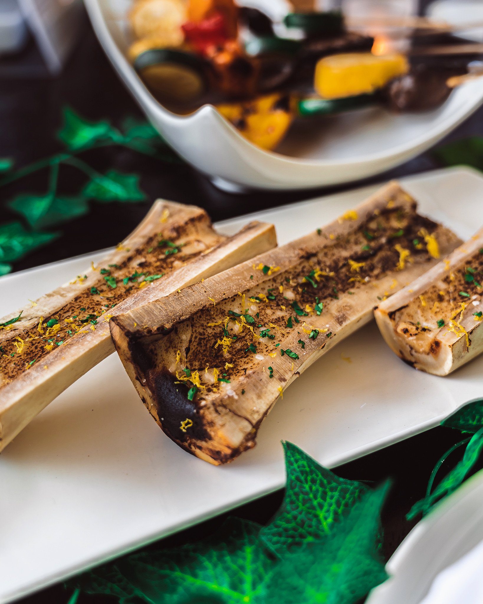 grilled bone marrow