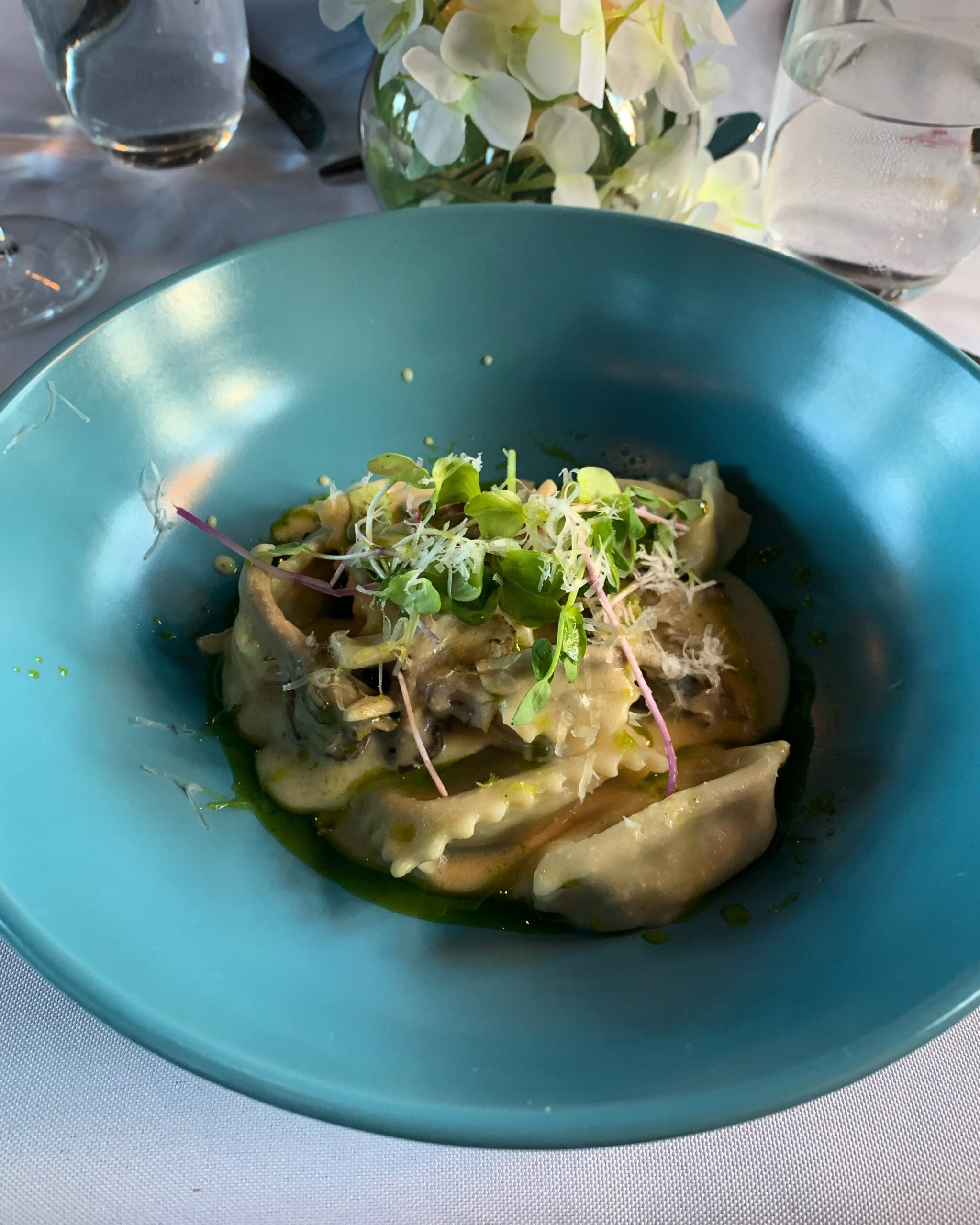 vegan ricotta raviolis 