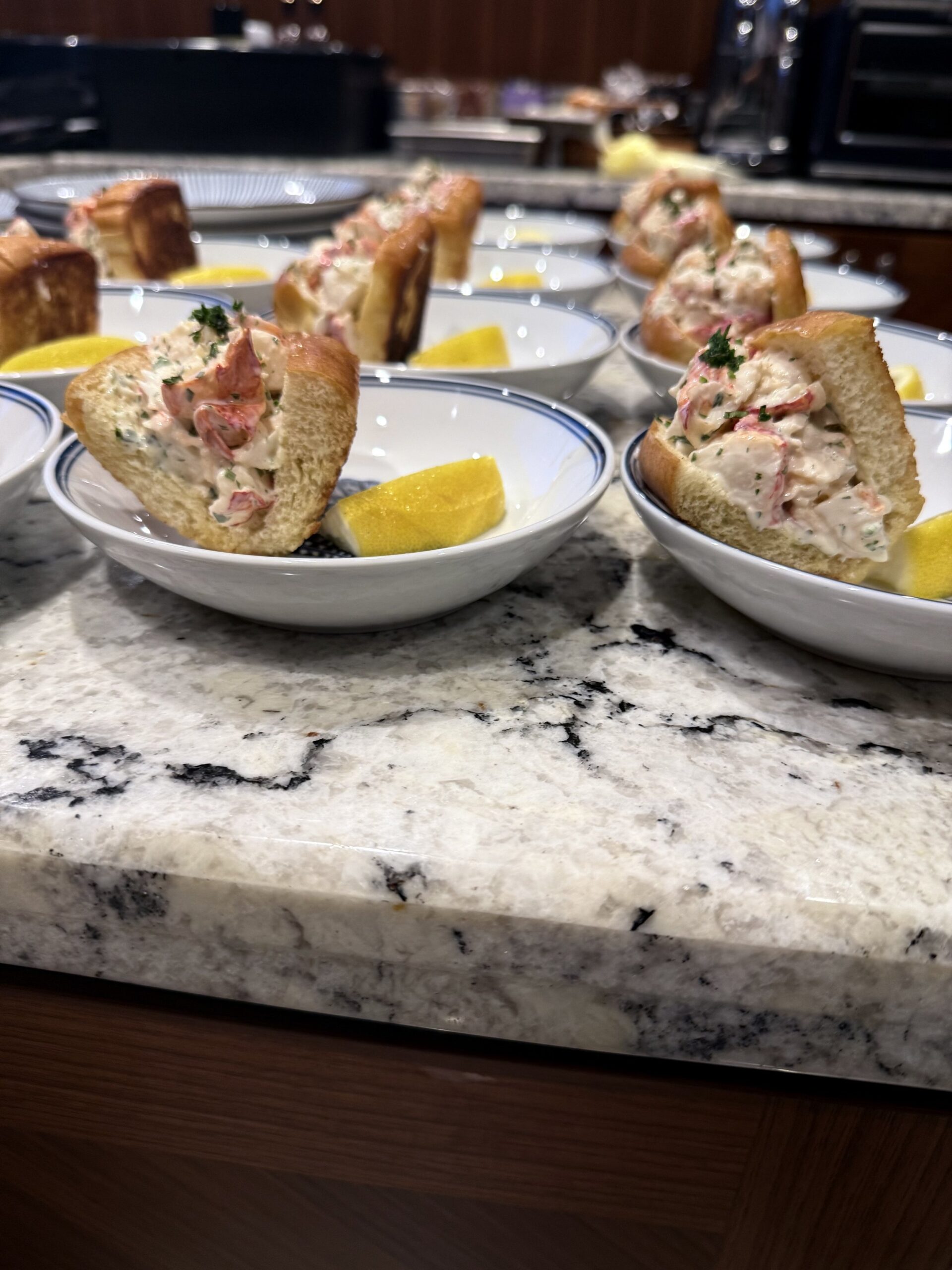 mini lobster rolls - rhode island