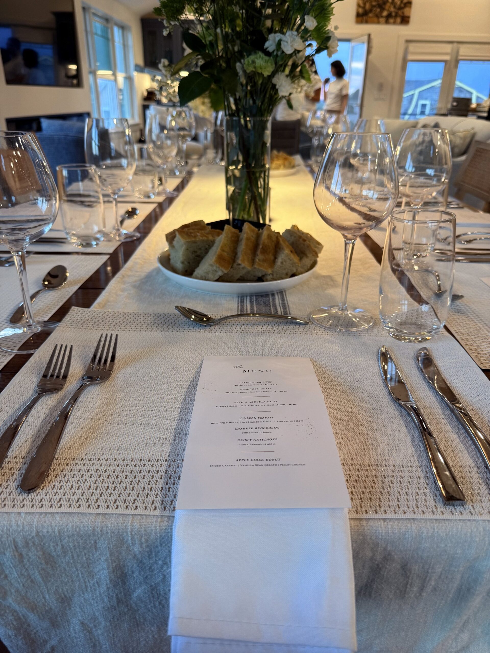 private chef tasting
