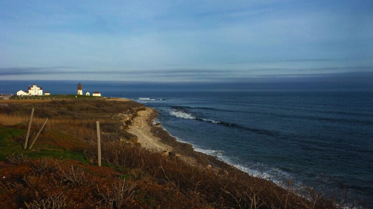 Rhode Island coast lighthouse