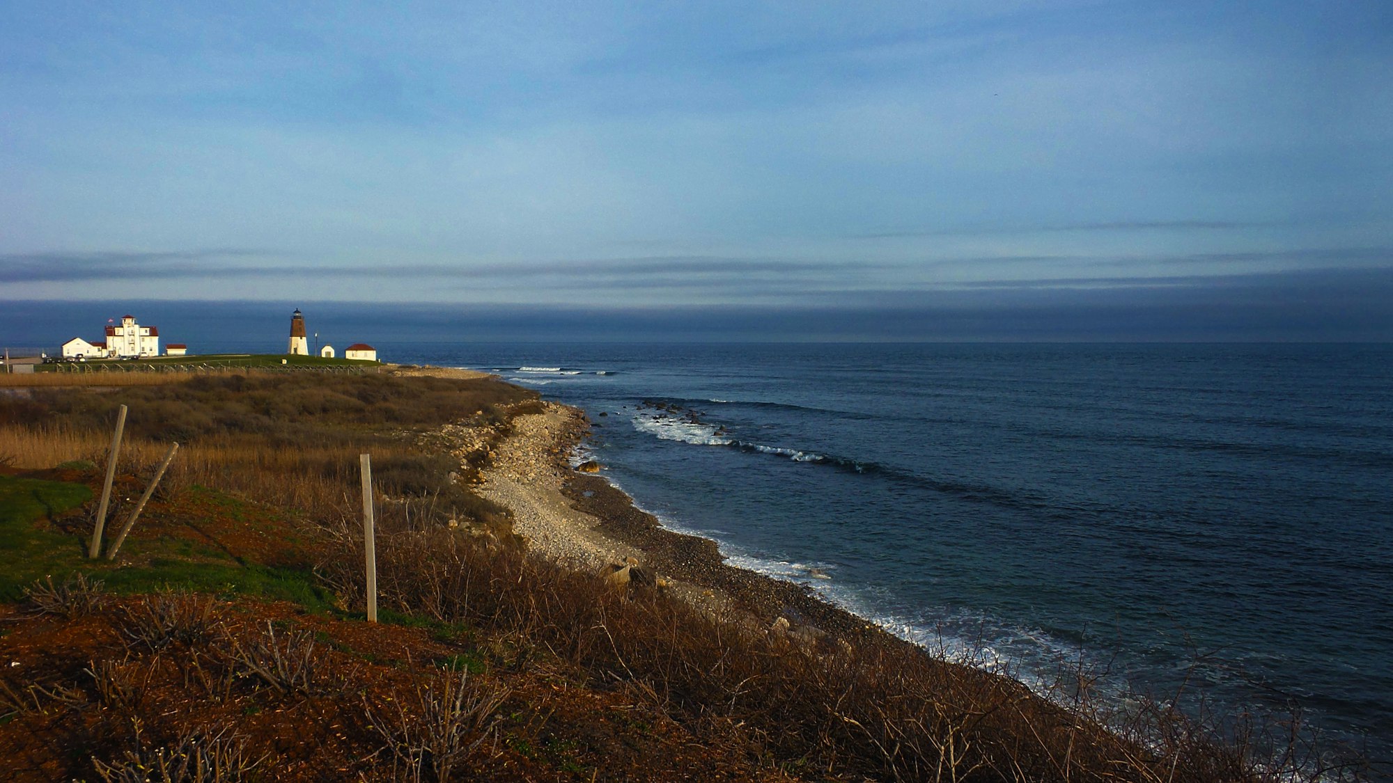 Rhode Island coast lighthouse